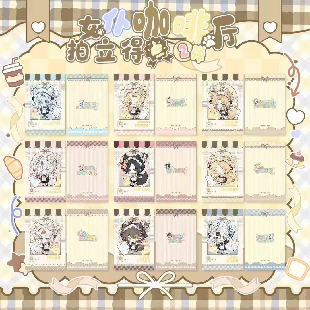 【同人】第五人格女仆咖啡厅系列第二弹拍立得画师授权盲盒代拆