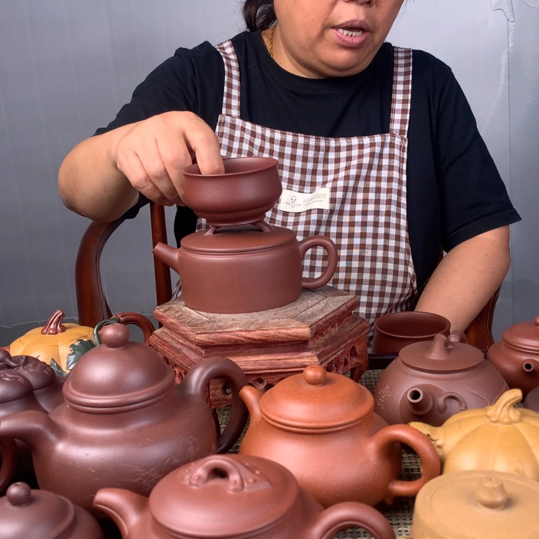 品***茗茶壶紫砂宜兴紫砂壶茶壶原矿紫砂壶