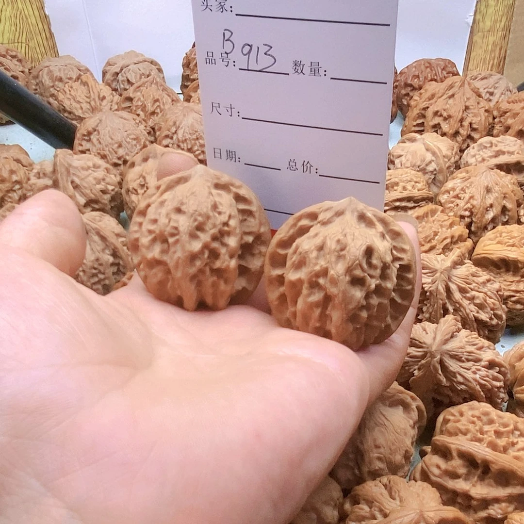把件桃核913号全品平闷39尺蜡皮