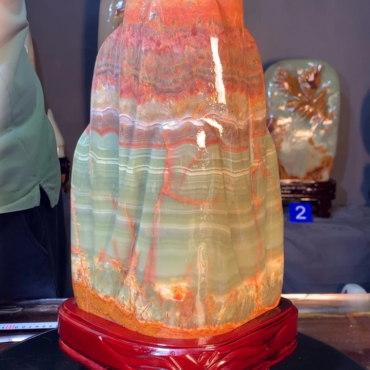 石材天然原石摆件