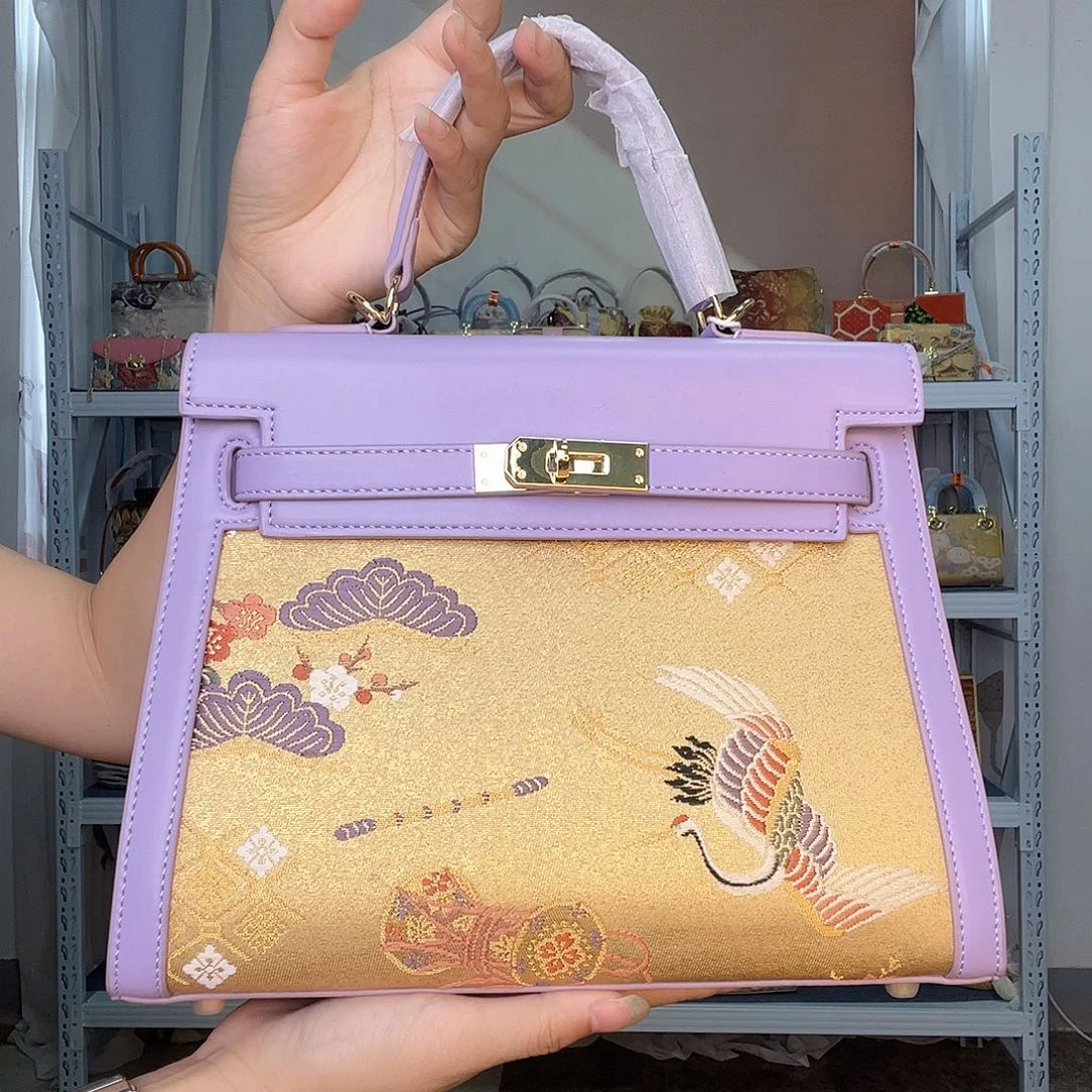 织物桑蚕丝非遗唐锦大凯莉