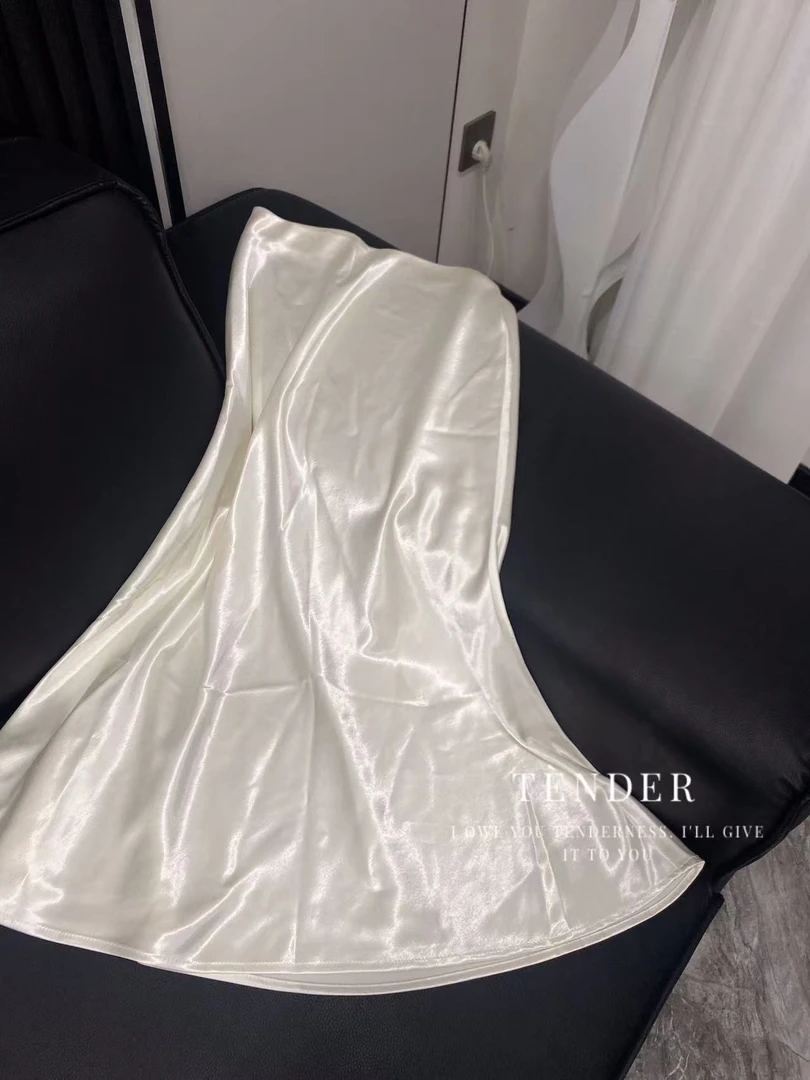 新中式国风百搭款多色鱼尾裙