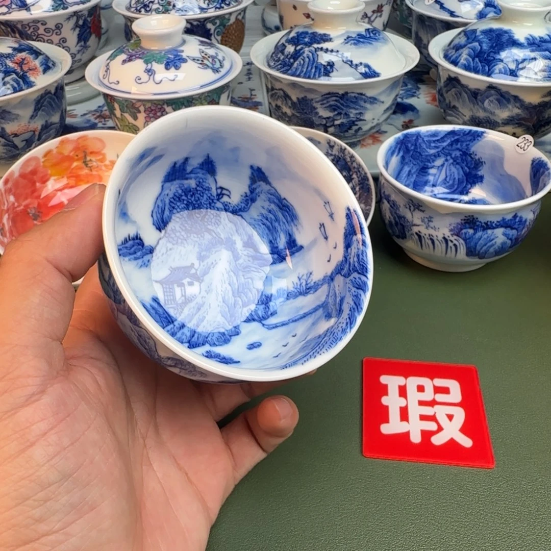 陶纯手工纯手绘茶具251
