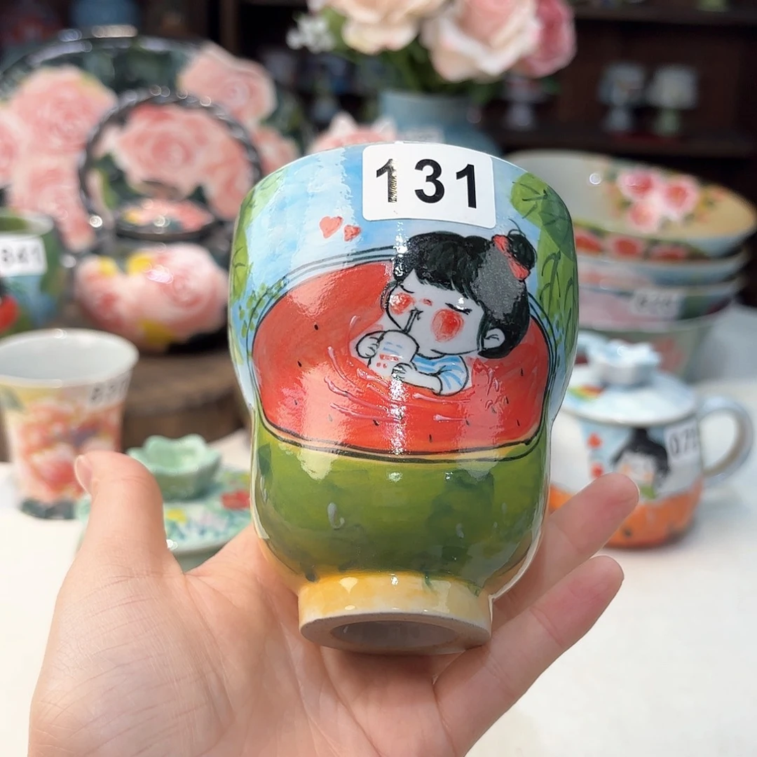 瓷片兔兔好可爱呀打