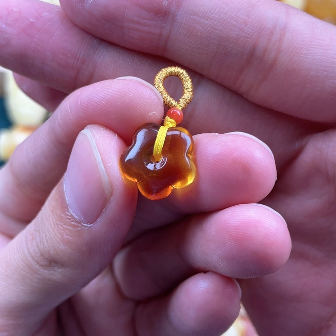 琥珀裸石未镶嵌蜜蜡