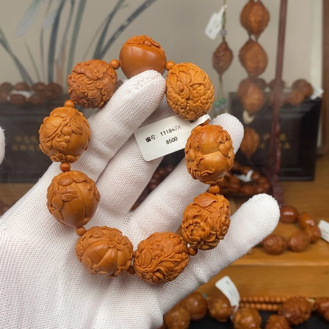 手串橄榄核曹华老师水果八宝2.2×2.4