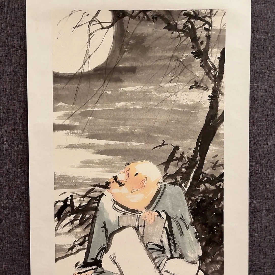 国画雷公老师作品画作