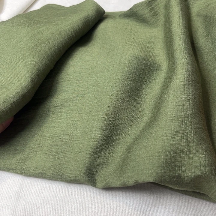 棉混纺军绿色3米