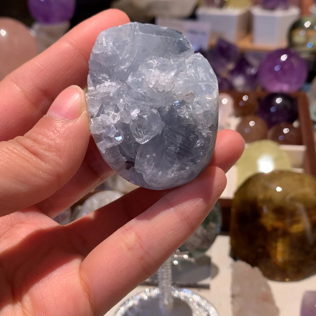 水晶水晶未镶嵌哥****喵天青石