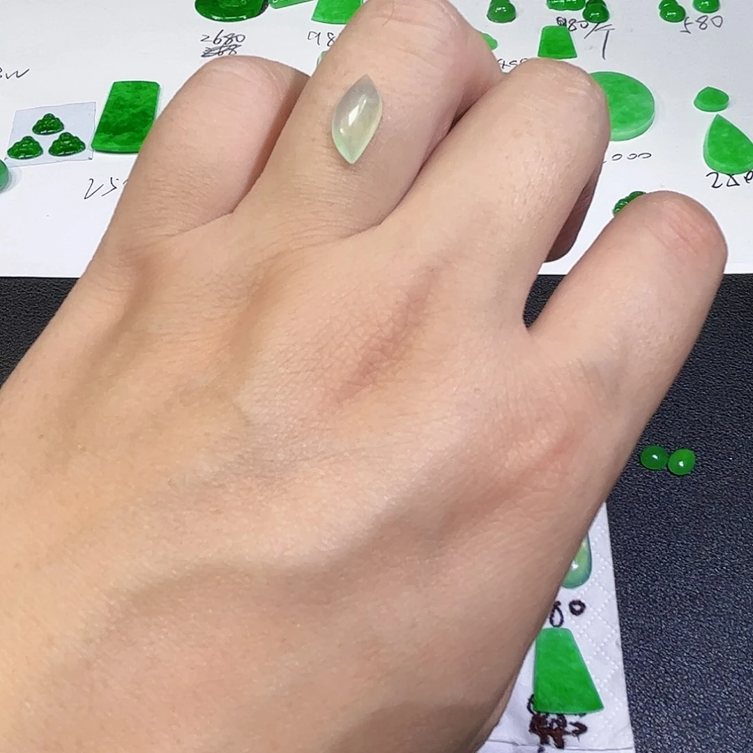 裸石翡翠天然缅甸A货翡翠