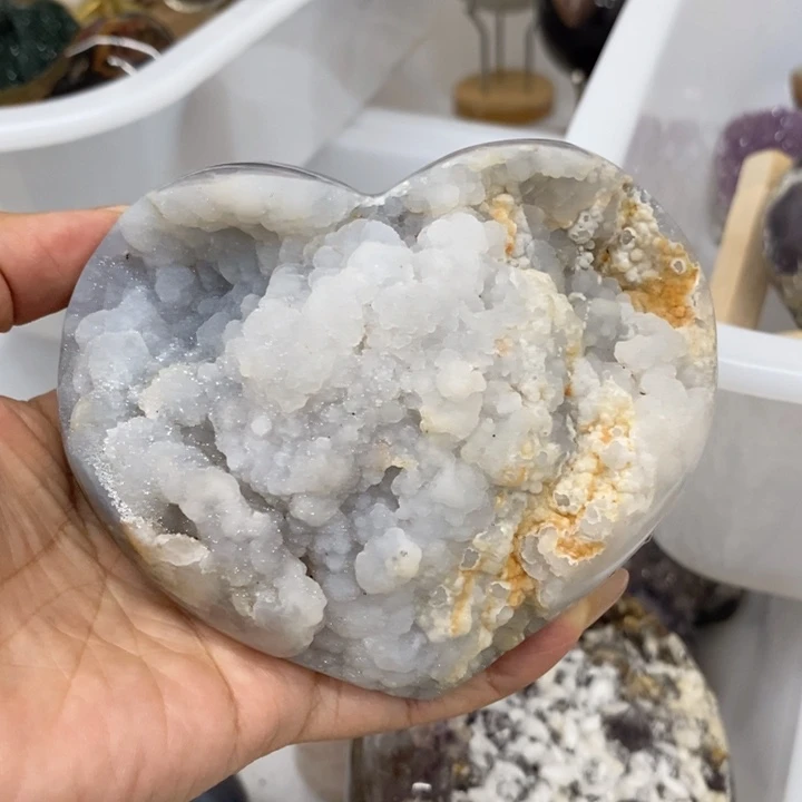 未镶嵌紫晶珠宝半成品