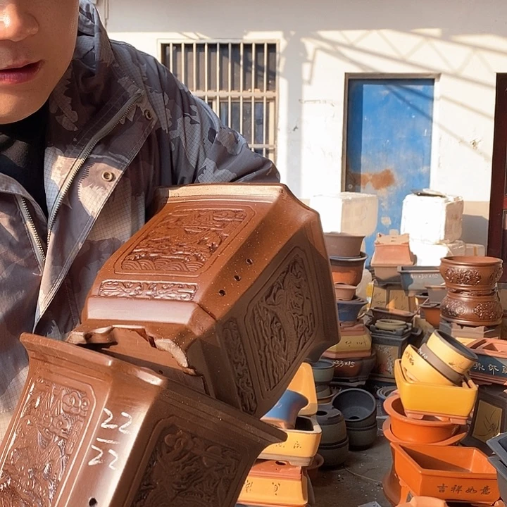 紫砂花盆紫砂工艺厂