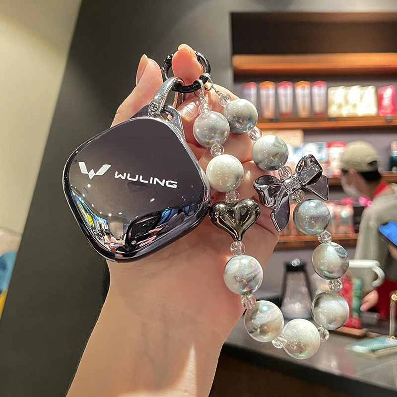 专用五菱缤果钥匙套高级宾果可爱宏光miniev迷你马卡龙冰果晴空壳