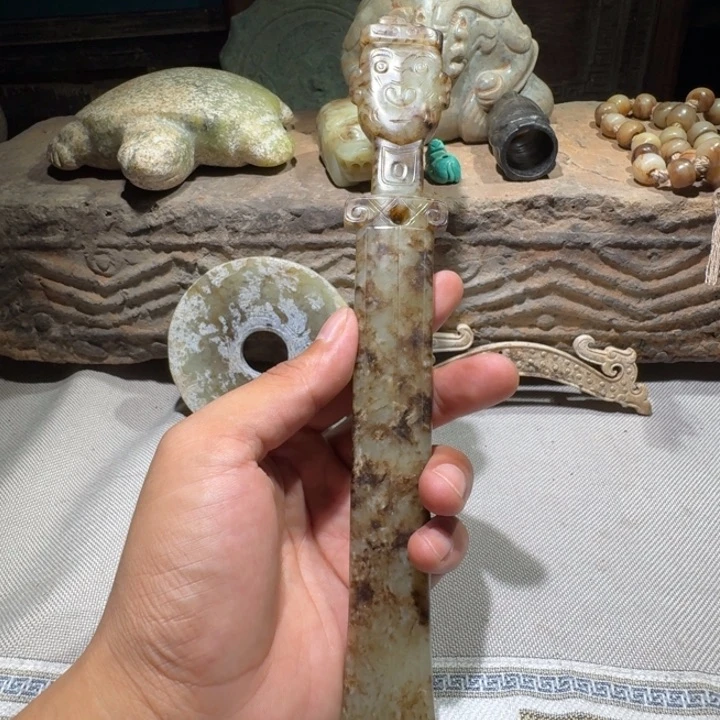 老***张和田玉（糖玉）未镶嵌挂件