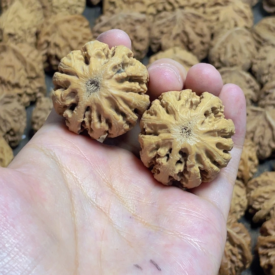 脑***壳把件桃核58 秦岭灯笼野生小众