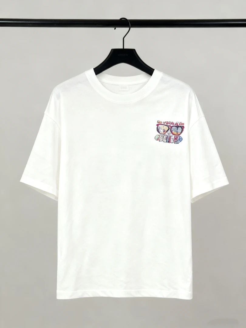 LUMIPHOENIX 重磅纯棉~美式休闲百搭短袖打底衫