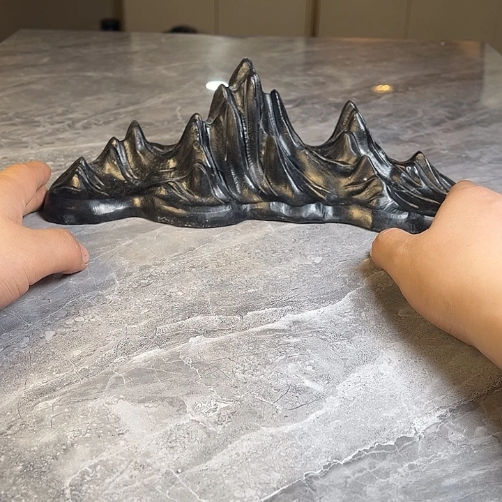 触***间奇石茶宠鱼缸文房摆件