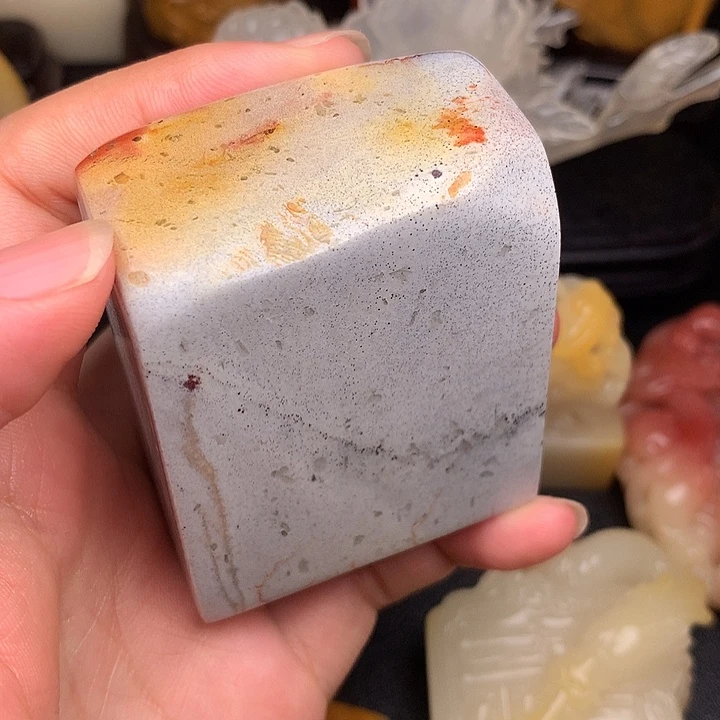 昊****寿山石寿山石花坑