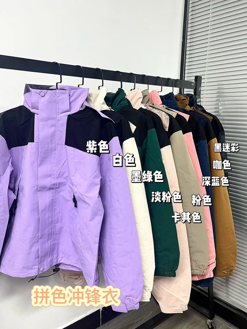 CMDLAEM单锋驼春夏情侣款户外冲锋衣防风防水连帽夹克户外登山服