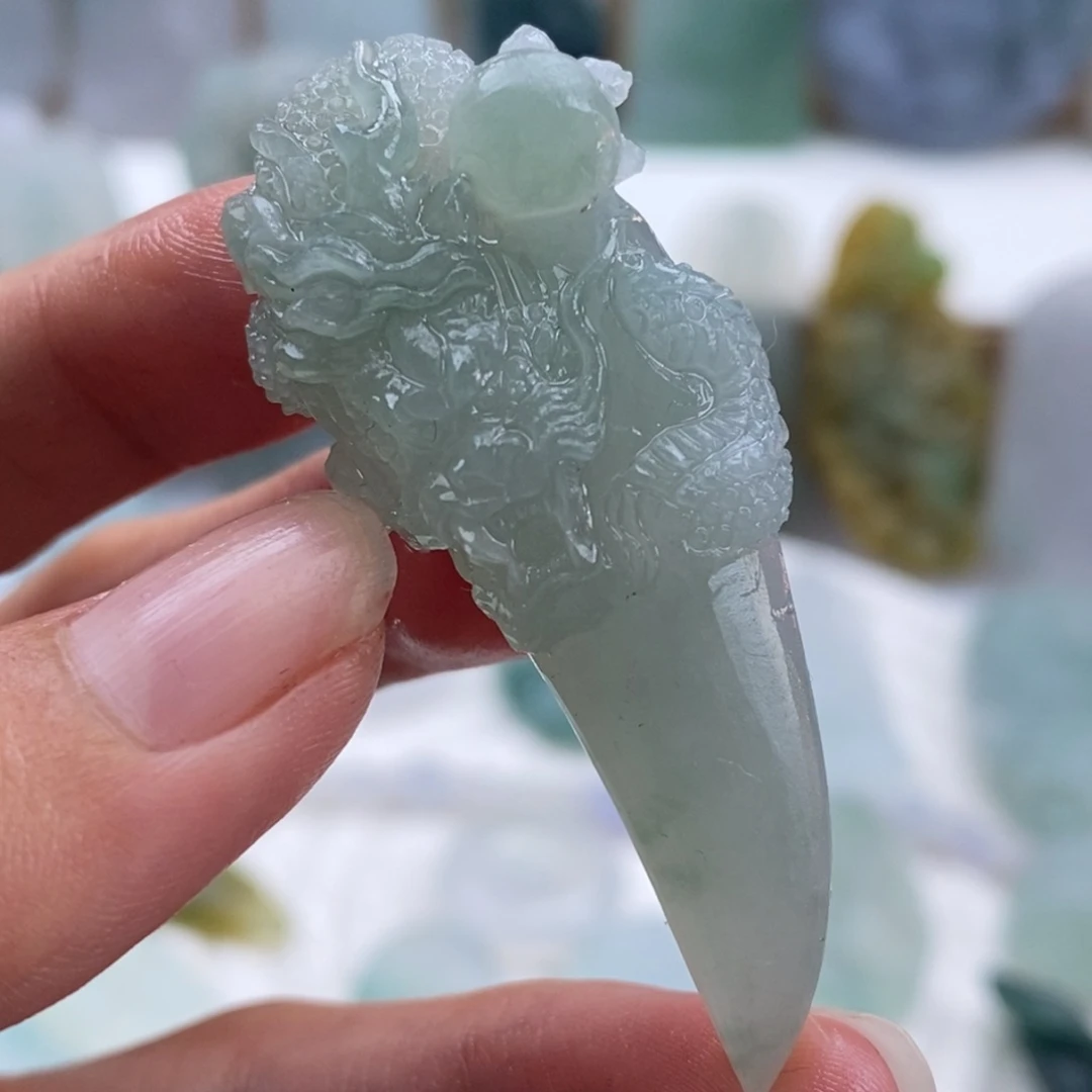 未镶嵌定制翡翠羊****～毛货无鉴赏期