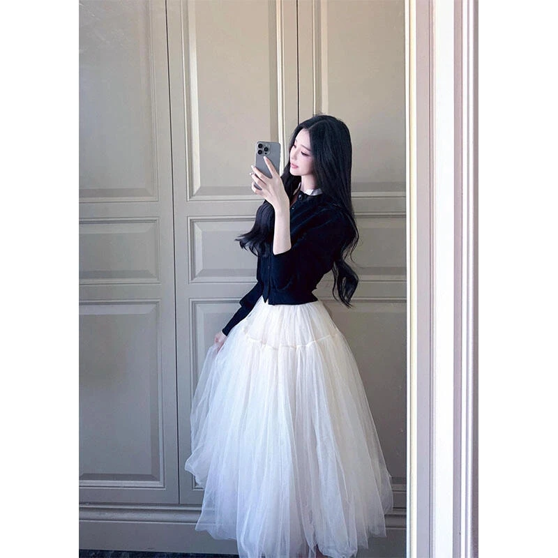 早春穿搭一整套女装2025新款爆款洋气财阀千金富家气质衣服套装女