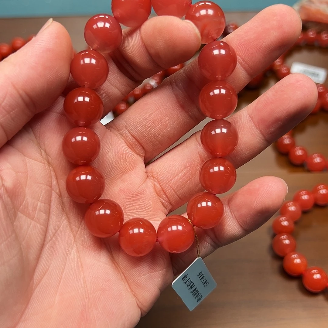 南红玛瑙未镶嵌手串