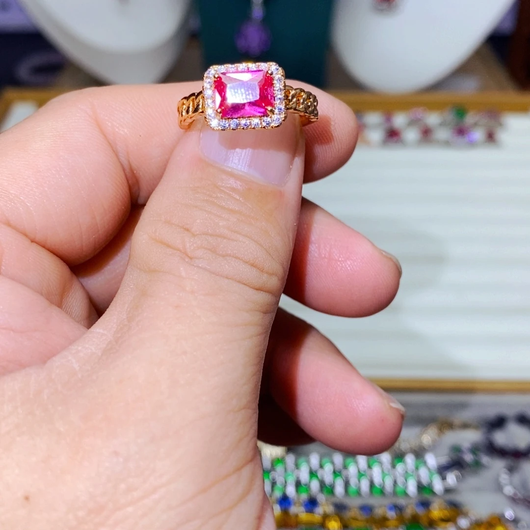 银S925镶嵌耳饰紫晶