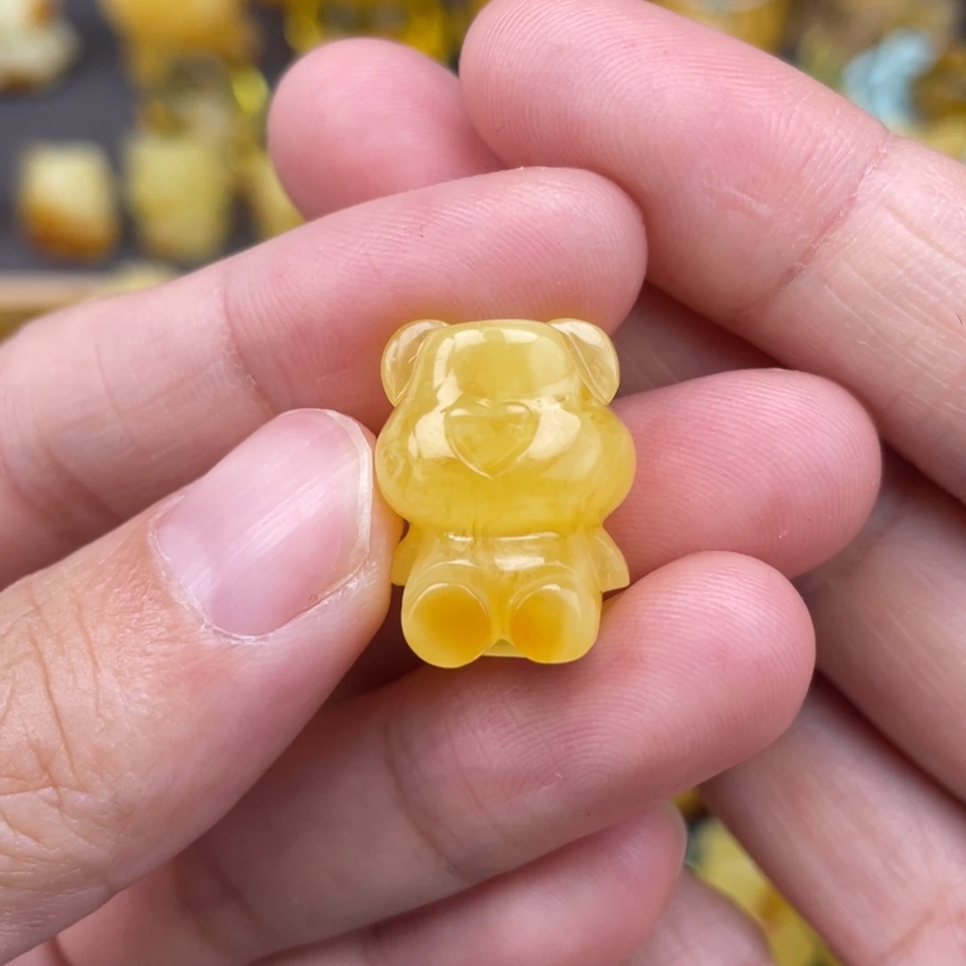 裸石琥珀未镶嵌蜜蜡