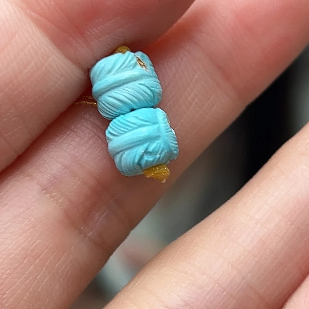 绿松石珠宝奇石未镶嵌