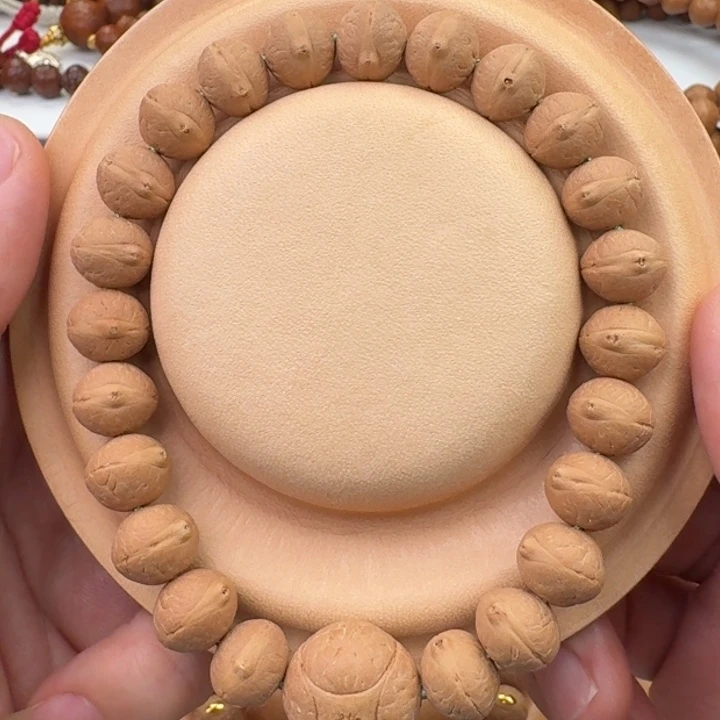 凤眼菩提手串11飞碟实心籽