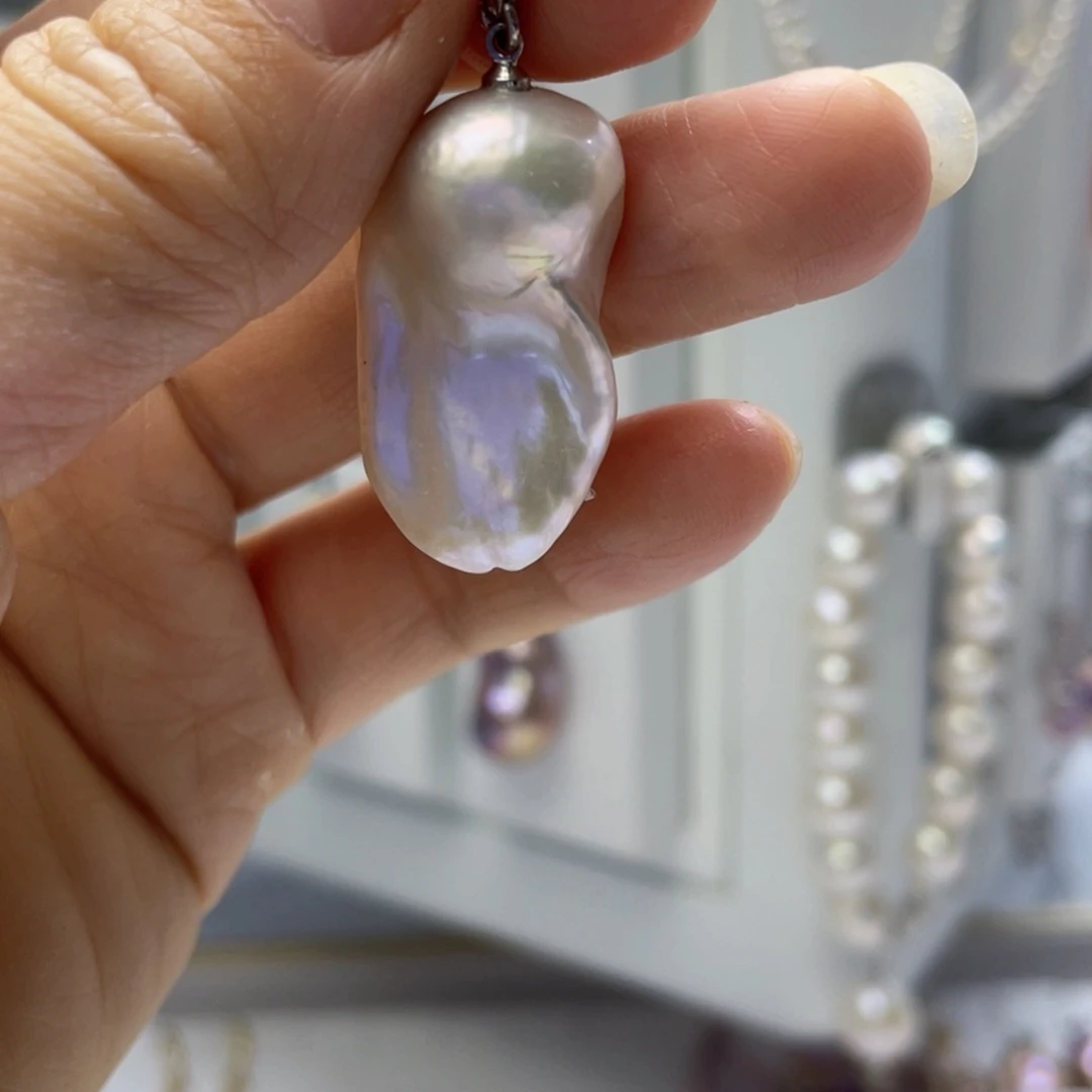 淡水珍珠未镶嵌颈饰