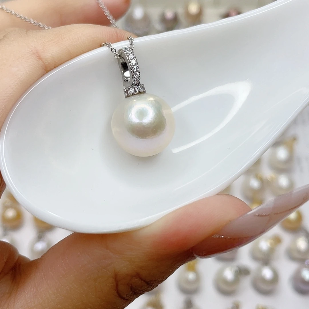 淡水珍珠合金吊坠(赠链)