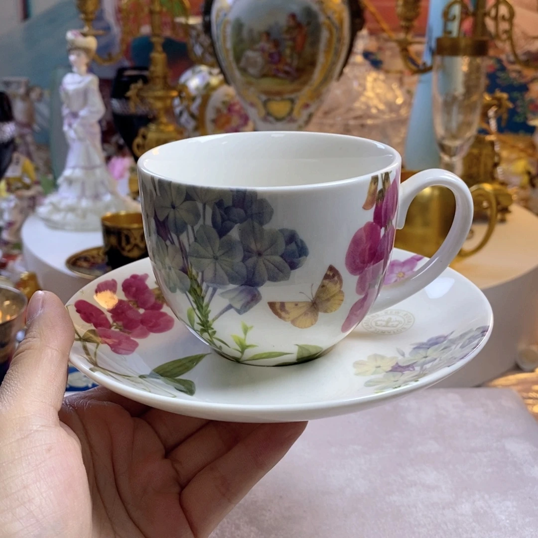 瓷片瓷器欧瓷咖啡杯水晶杯