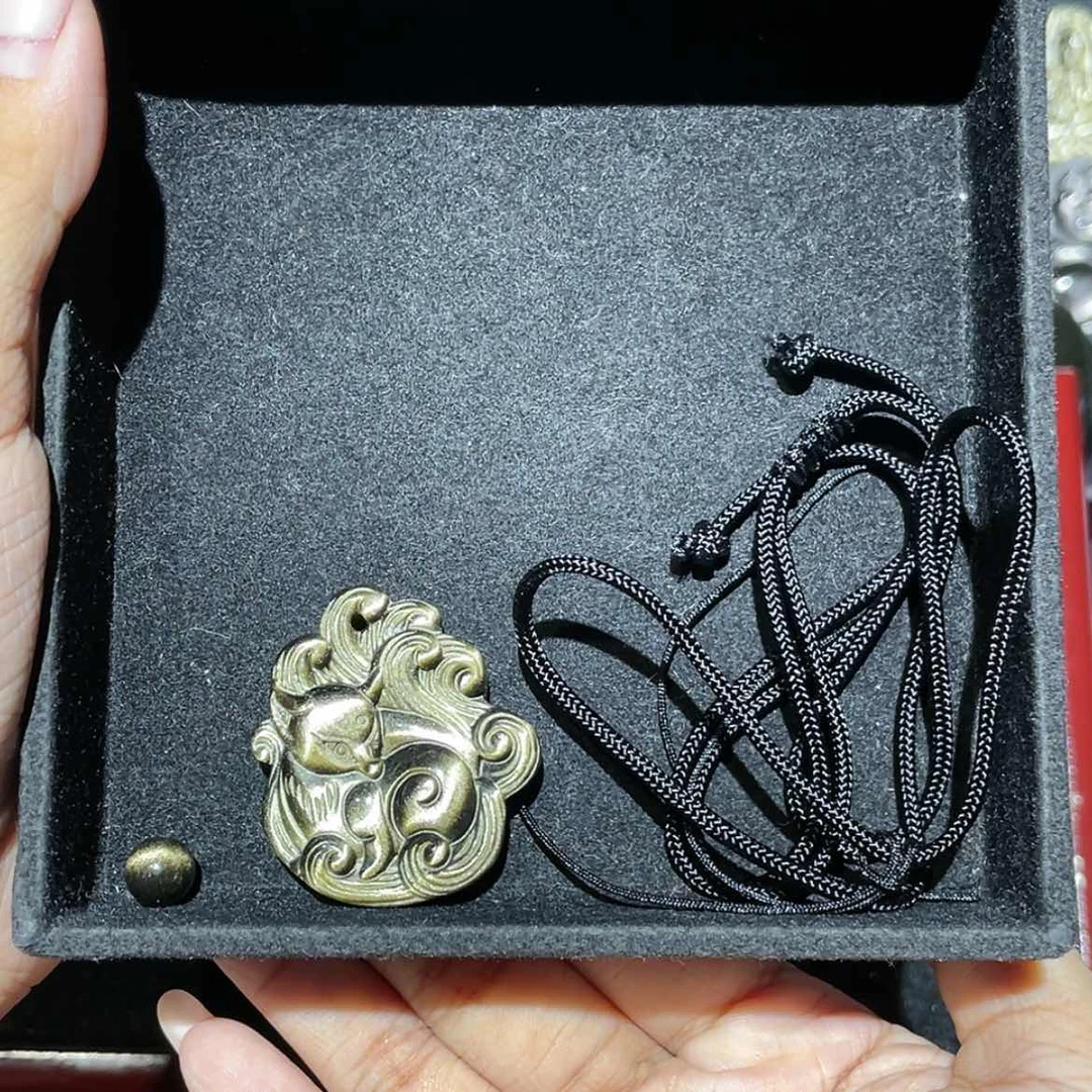 【闪购商品】未镶嵌黑曜岩吊坠(不含链)Y****生