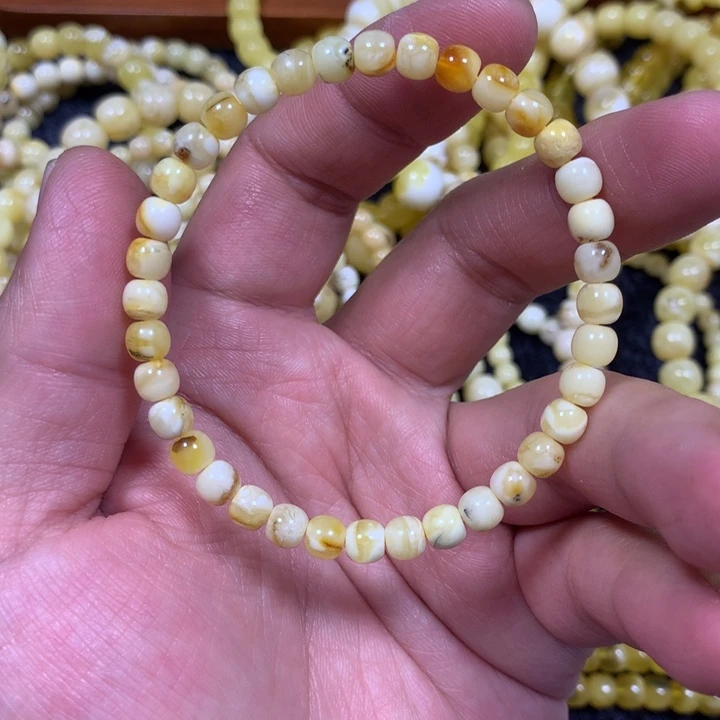 手链琥珀未镶嵌5.5
