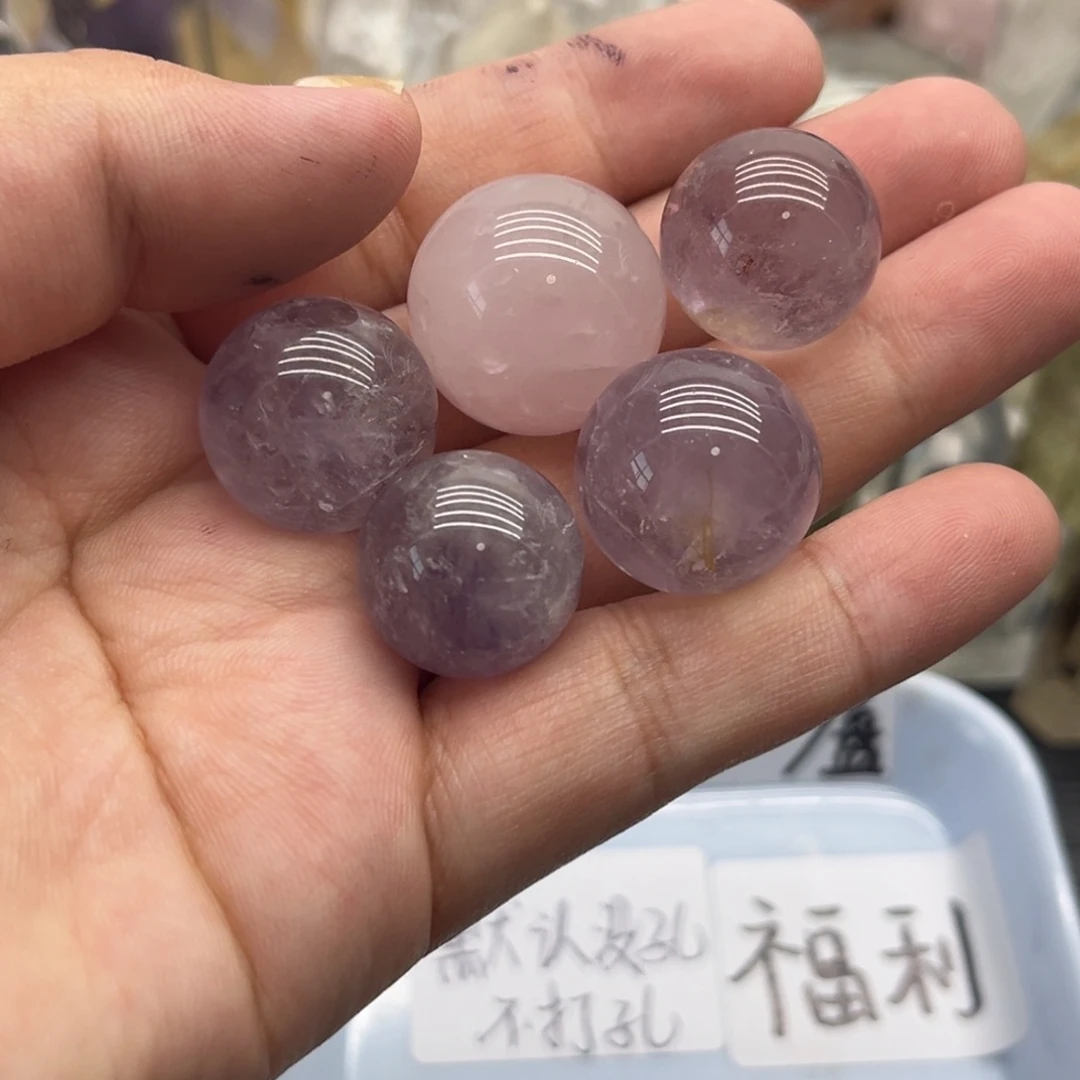 未镶嵌珠宝半成品水晶25 混拼一盘