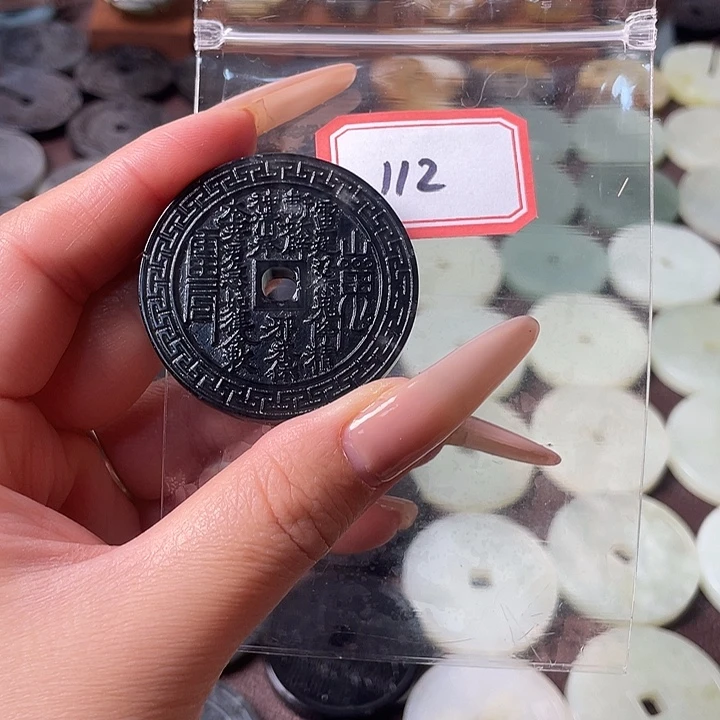 蛇纹石玉合金颈饰