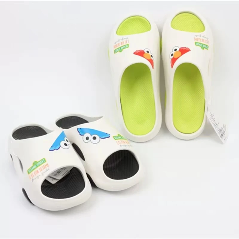 夏季双层厚底软弹舒适室内外情侣拖鞋