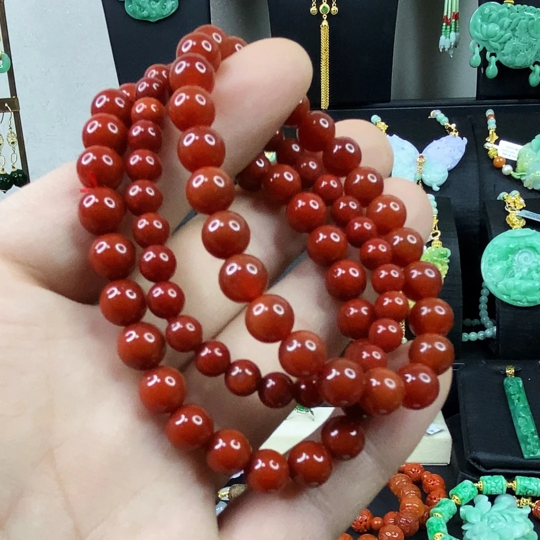 颈饰未镶嵌翡翠手链