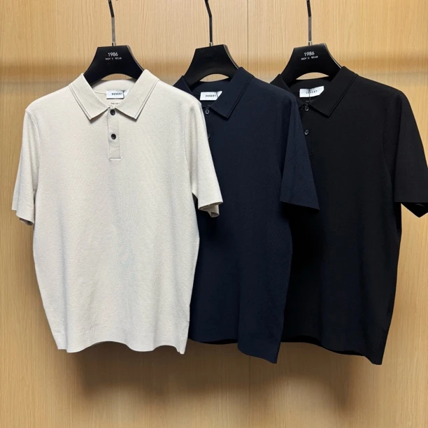 【针织polo】男士早秋165轻奢简约商务polo针织