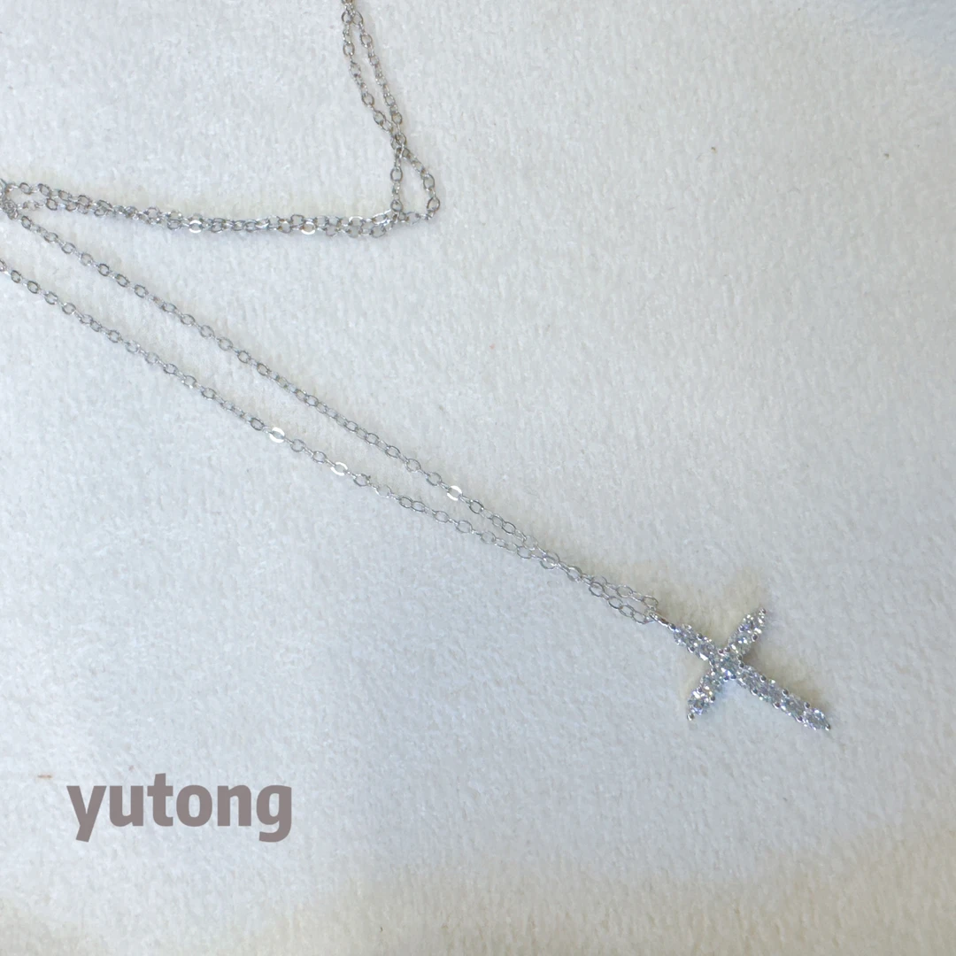 链子925银合成锆石 【雨桐轻奢饰品】设计款项链YT01278