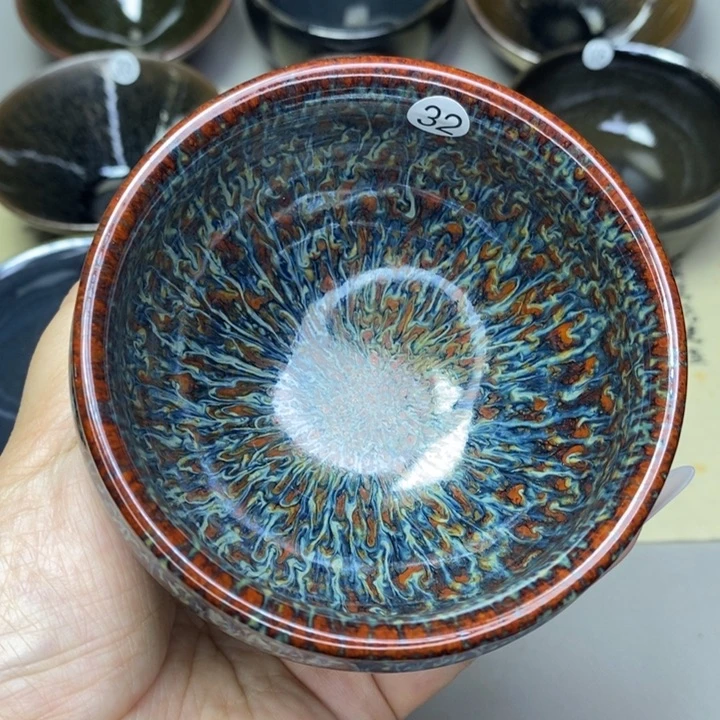 茶盏建窑建盏主人杯