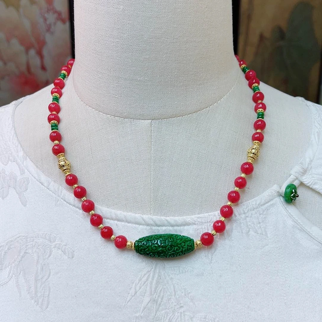 颈饰合金翡翠48小时鉴赏期1