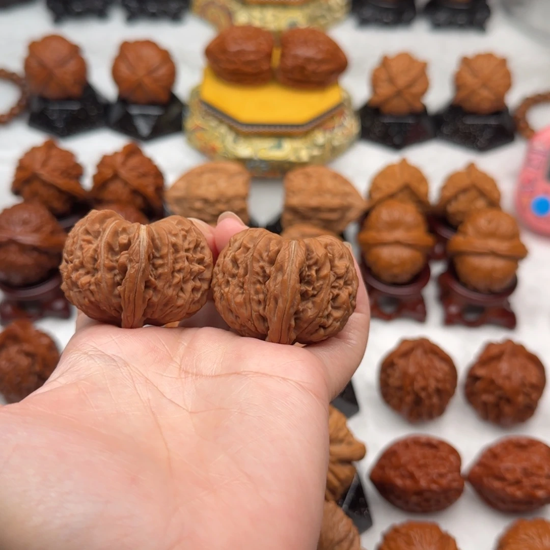 吊坠文玩核桃38拱桥楼