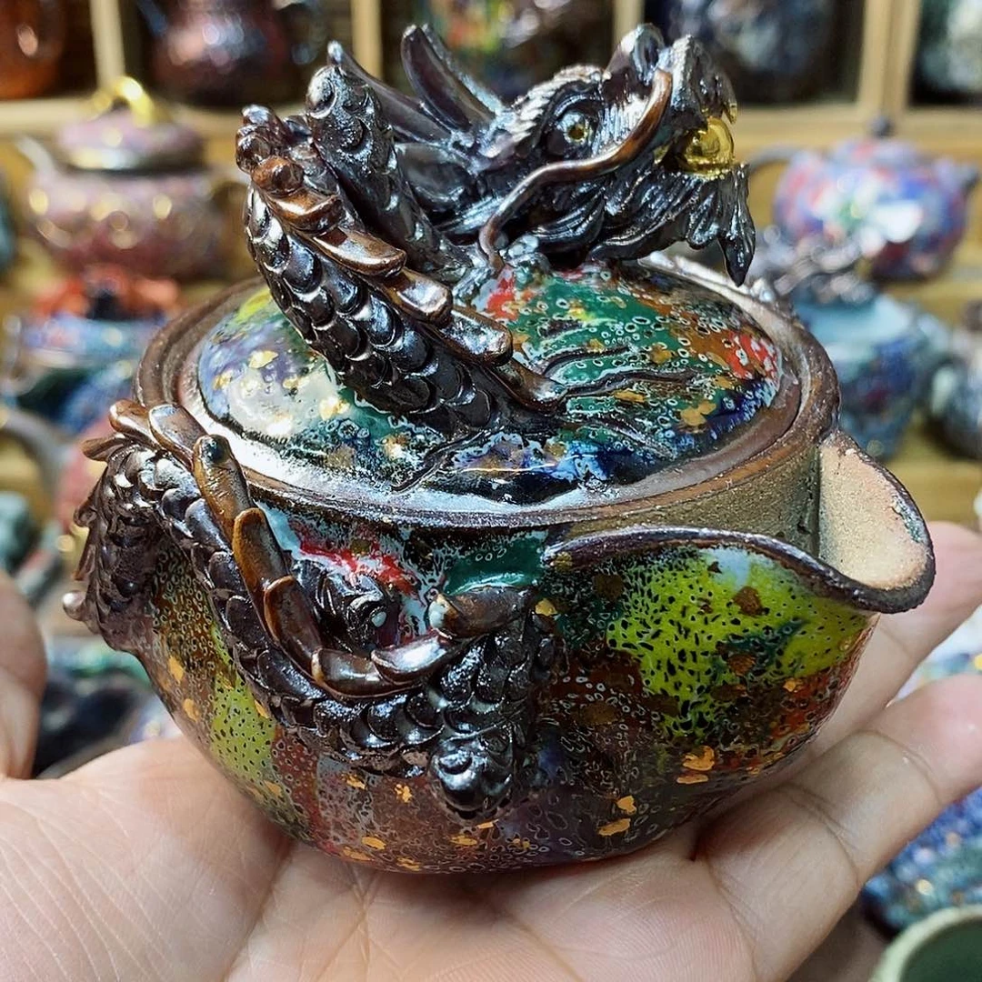 陶志野茶壶柴柴烧