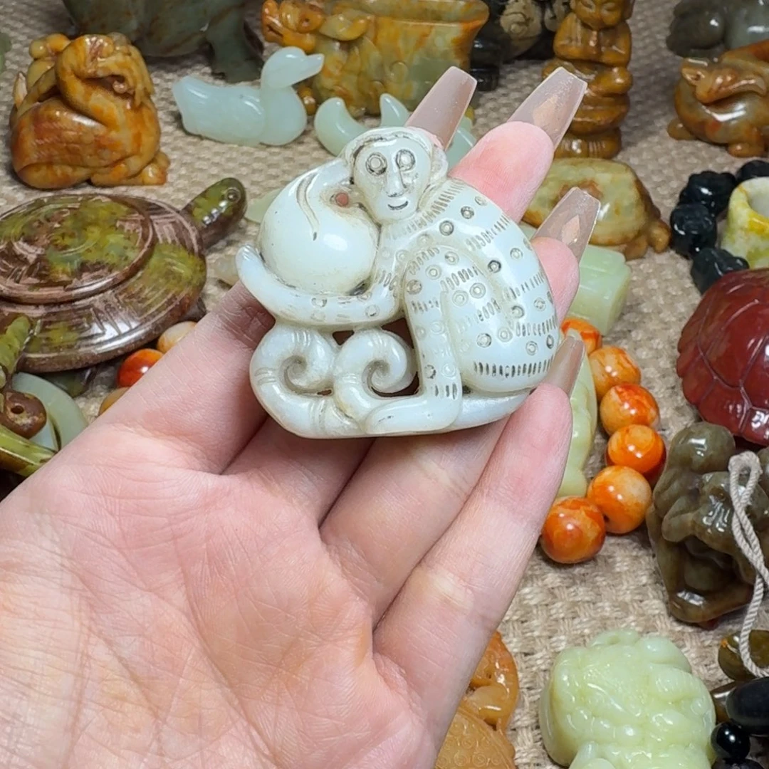 吊坠白玉菩提挂件