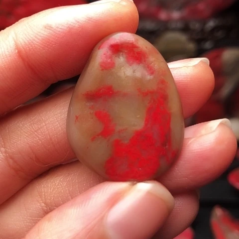 昌化鸡血石昌化鸡血石挂件