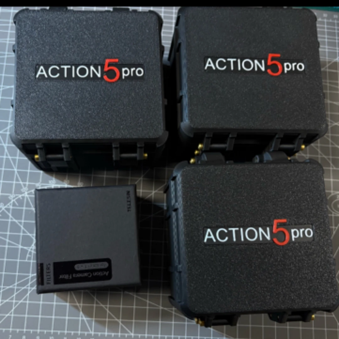 大疆action5pro/4/3收纳盒 兼容米丢双充3D打印收纳盒