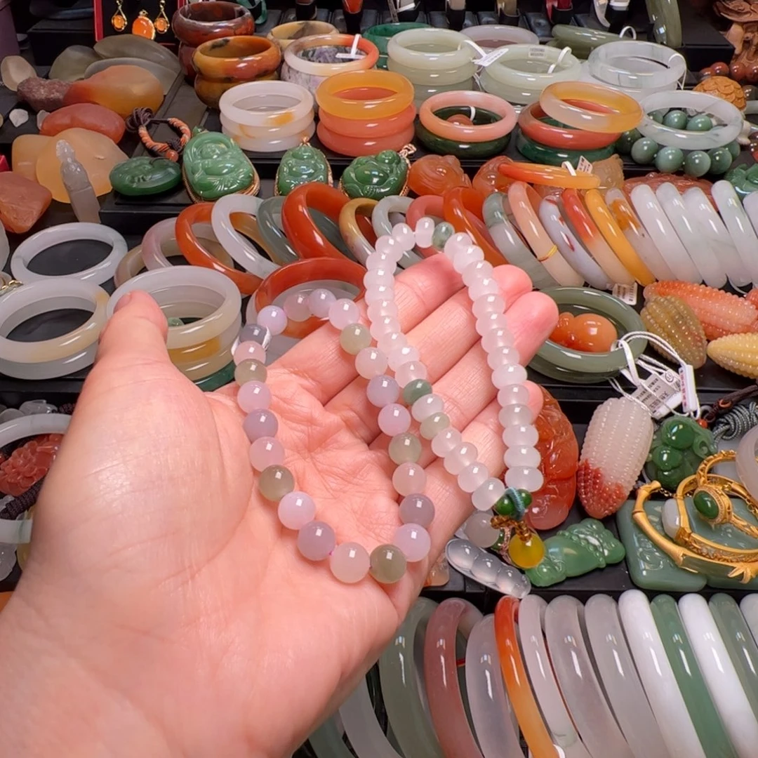 未镶嵌手链和田玉（糖玉）