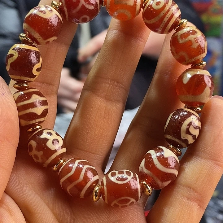 玛瑙/玉髓手链未镶嵌153